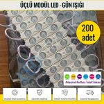 Üçlü Modül Led Gün Işığı (200 Adet)