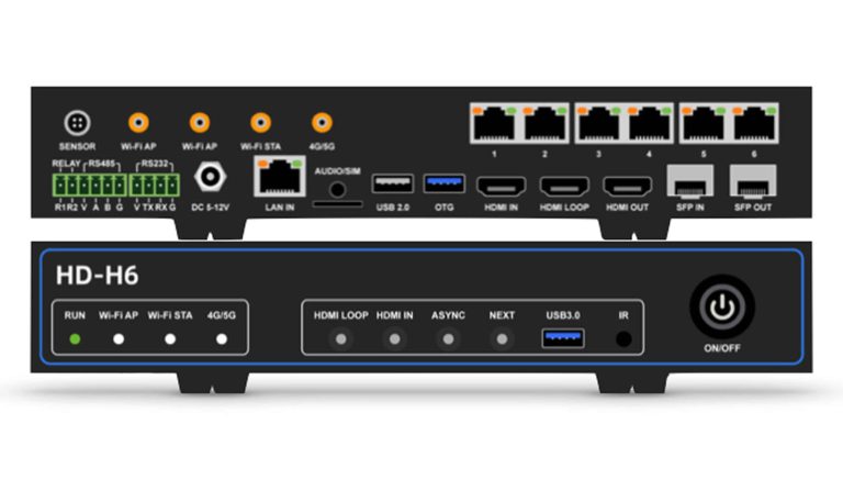 HD - H6 4K Akıllı Android Video Processor
