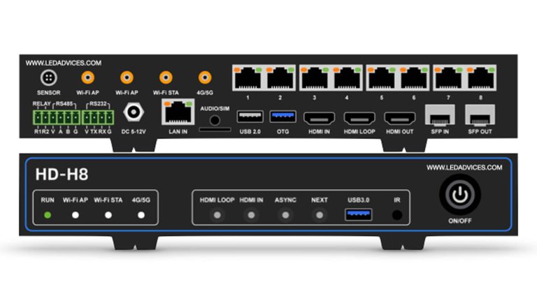 HD - H8 4K Akıllı Android Video Processor