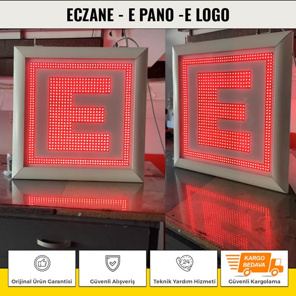 Eczane - E Pano -E Logo